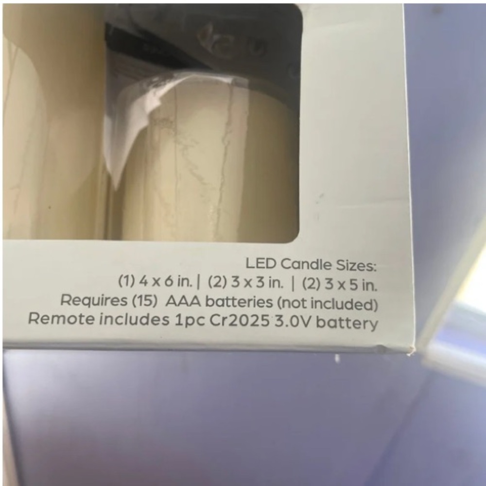 Real Living LED Candle set - Picture 4 of 4